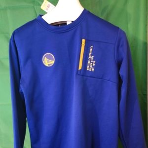 Brand new golden state warriors pull over sweatshirt size large